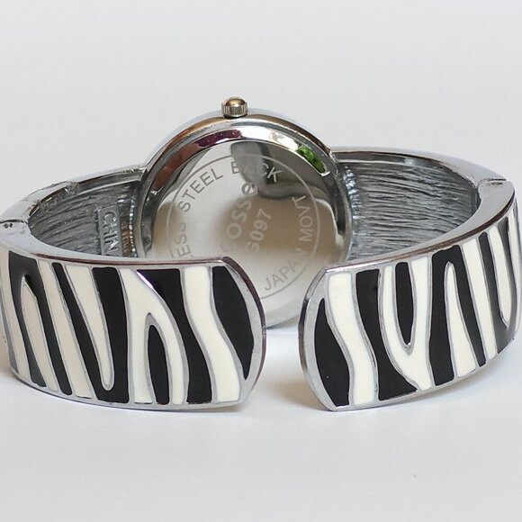 FUN Jewelry Watch Cuff Lot of 4 Ecosse Zebra Watch Lot - Picture 3 of 15
